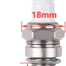 Tvent DPR8EA-9 Spark Plug Replacement for Honda XR600R 1985-2000 TRX 250 RECON 1997-2009 (Pack of 6)