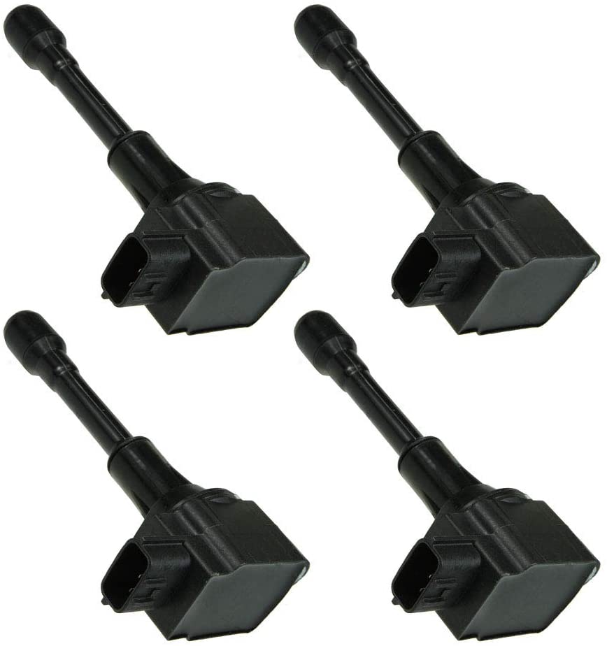 4 PCS Ignition Coil For L4 1.6L 1.8L 13-18 SENTRA