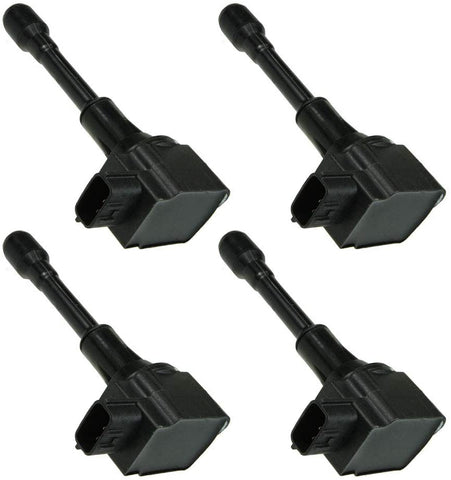 4 PCS Ignition Coil For L4 1.6L 1.8L 13-18 SENTRA