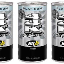 3 cans of New BG 44K Platinum