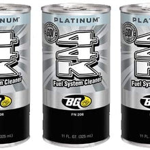 3 cans of New BG 44K Platinum