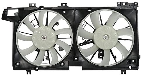Rareelectrical NEW DUAL RADIATOR CONDENSER FAN COMPATIBLE WITH SUBARU LEGACY 2015-16 45121AL00A SU3115134 45121AL01A 45122AL02A 45131AL00A