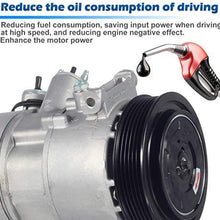 AUTEX AC Compressor & A/C Clutch CO 30011C Compatible with Caliber 2009 1.8L/Caliber 2009 2010 2011 2012 2.0L 2.4L/Compass & Patriot 2009 2010 2011 2012 2013 2014 15 16 17 2.0L 2.4L