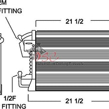 OSC Cooling Products 4141 New Condenser