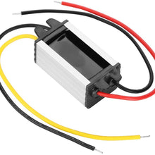 Esenlong DC-DC 12V/24V to 5V 5A Buck Converter Step Down Power Supply Module (White+Black)