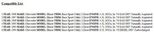 EPC A.C. Accumulator Fits Chevy Blazer (Except 2.2L) 1994-1998 AC2378