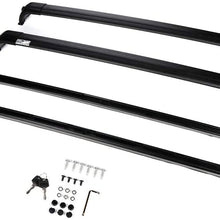 OCPTY Cross Bars w/Side Rails Roof Rack Fit For Land Rover Range Rover 2002-2012 Luggage Racks Rooftop Cargo Carrier Bag Luggage Kayak Canoe Bike Snowboard Skiboard