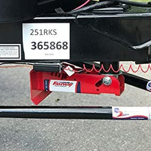 Fastway Flip 88-00-6500 Trailer Tongue Automatic Fold-Up Jack Foot Plate--6 Inch Extension (2-Inch Inner Jack Tube), 2 1/4 Inch