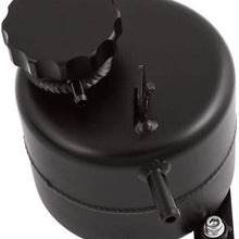 Aluminium Radiator Coolant Water Overflow Expansion Tank Reservoir for Mini Cooper S R52 R53 (Black)