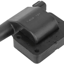 X AUTOHAUX 33410-60D30 Ignition Coil Black Auto Parts for Suzuki Vitara Type 3