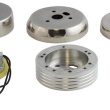 5 & 6 Hole Polished Hub Adapter Installation Kit B01 for Aftermarket Steering Wheels