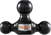 Towever 84172 Trailer Hitch Tri Ball Mount, Class 3/4 2 inches Tow Hitch, Black Powder Coated, Hollow Shank