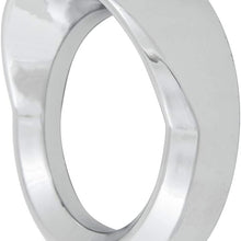 GG Grand General 67798 Chrome Plastic Small Gauge Cover with Visor for Freightliner Cascadia 08+