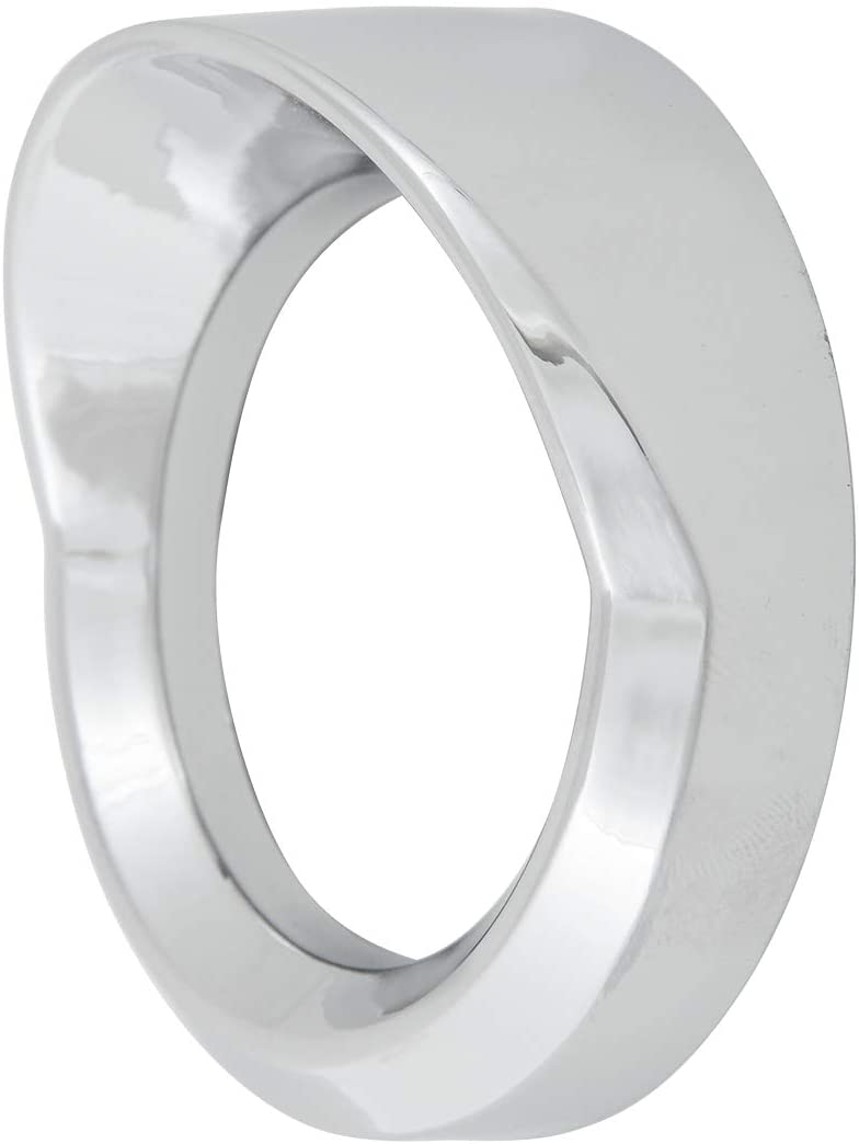 GG Grand General 67798 Chrome Plastic Small Gauge Cover with Visor for Freightliner Cascadia 08+