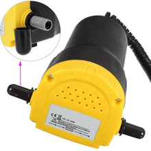 TOPEMAI 12V 60W Oil Diesel Fluid Pump Extractor Scavenge Suction Transfer Pump for Auto Car Boat Motorbike Truck RV ATV Jet with Hose