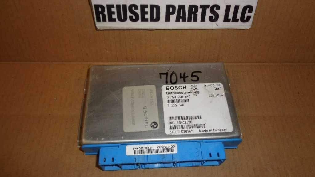 REUSED PARTS Chassis ECM Transmission EXC. XI Convertible FITS 01-03 Fits BMW 325i 11300
