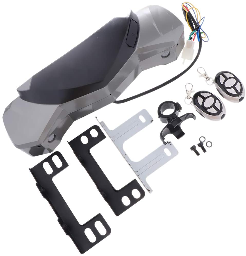 Baosity Waterproof Motorcycle Remote Control MP3 Headlight Speaker Music Player with Front Wheel Lights