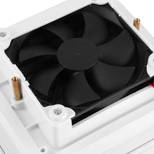 Qiilu Side Air Vent Fan, 12V ABS Side Air Vent Ventilation Exhaust Blade Fan Low Noise for Car RV Trailer SUV Caravan