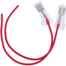 Gazechimp 2pcs Red Motorcycle Loud Horn Wiring Harnes Replacement Accessories