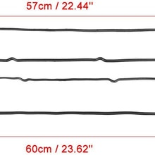 X AUTOHAUX Engine Valve Cover Gaskets Set Left Right 11213-46030 11214-46011 for Lexus Gs300 Is300