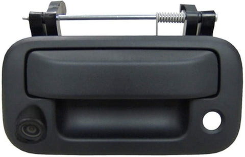 PYvideo Backup Camera with Tailgate Handle for Ford F150/F250/F350/F450 for Universal Monitors (RCA) (Color: Black)