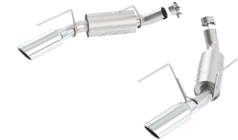 Borla 11806 Aggressive Rear Section ATAK Exhaust System for Mustang GT 4.6L AT/MT RWD