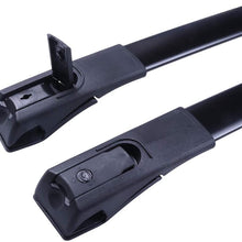 cciyu Roof Rack Cross Bar Fit for Toyota RAV4 Sport Utility 4-Door 2.5L 2013 2014 2015 2016 2017 2018 Aluminum Car Top Luggage Carrier Rails
