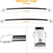 NOTUDE Roof Rack fit for Lexus GX460 2010-2020 Rooftop Crossbars Cargo Carrier for Lexus GX460 - Max Load 150LBS (Sold as 1 Pair)