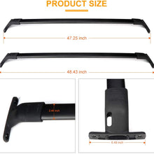 NOTUDE Roof Rack fit for Ford Expedition 2018-2019 Rooftop Crossbars Cargo Carrier for Ford Expedition - Max Load 150LBS (Sold as 1 Pair)