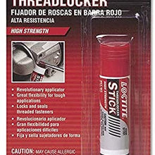 Loctite 37701 Red High Strength Thread Locker - 9 Grams Stick, (Pack of 5)