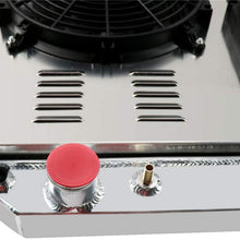 OzCoolingParts 66-79 Ford F-Series Radiator Fan Shroud Kit, 4 Row Core Full Aluminum Radiator + 2 x 12" Fan w/Shroud for 1966-1979 1967 68 77 78 Ford F100 F150 F250 F350 Truck Pickup, Bronco V8 Engine