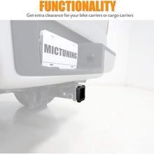 MICTUNING 2-1/2 Inch Class V to 2 Inch Class III and IV Trailer Hitch Receiver Adapter Reducer 2.5 Inches to 2 Inches Sleeve Convertor