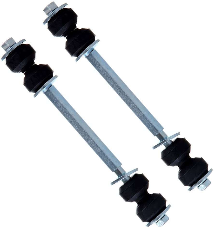 TUPARTS 2-Piece Front Sway Bar End Link Suspension Replacement for C-hevrolet Avalanche Silverado Chayenne Express Tahoe for G-MC k1500 k2500 Savana 3500 Sierra 1500 2500 for Hd 3500 Part
