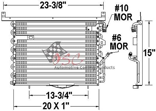 OSC Cooling Products 4455 New Condenser