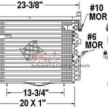 OSC Cooling Products 4455 New Condenser