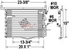 OSC Cooling Products 4455 New Condenser