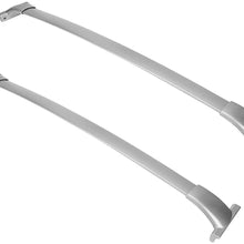 ROSY PIXEL Roof Rack Cross Bar for Nissan Pathfinder Cargo Carrier Crossbars (2013-2016 Nissan Pathfinder, Silver)