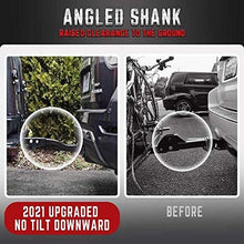 KING BIRD Upgraded Extra-Thick Steel Shank 550 lbs Capacity 60" x 24" x 6" Folding Cargo Carrier with Elastic Net and Packing Straps, Hitch Mount Luggage Basket Fits to 2-Inch Receiver