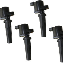 TRIL GEAR Set of 4 Ignition Coils DG522 UF-621 fit for 2009-2016 Ford C-Max Escape Fusion Lincoln MKZ Hybrid Mazda Tribute Mercury Mariner Milan L4 2.5L