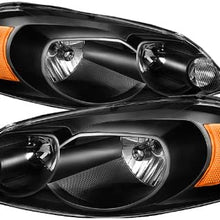 Spyder Auto HD-ZO-CHIP06-AM-BK Crystal Headlight