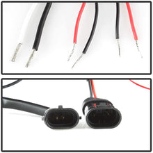 Spyder Auto 5009494 LED Halo Projector Headlights Black/Clear