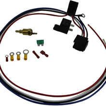 OzCoolingParts 68-87 Chevy & Oldsmobile & Pontiac Radiator Fan Shroud Kit, 3 Row Full Aluminum Radiator + 16" Fan w/Shroud & Relay Wiring Kit for 1968-1987 Chevy Camaro Chevelle Nova and More