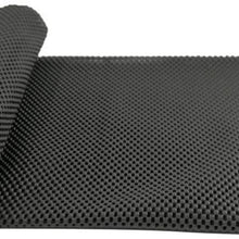 HONUTIGE Roof Cargo Bag Protective Mat, Foldable Cuttable Thick PVC Protection Pad with Extra Cushioning for Protecting Car Roof Carrier Bags & Car Roof, Universal Roof Rack Pad 34” x 43”