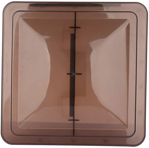 FINDAUTO Good Quality S-tandard Size 14 x 14 Camper Roof Vent Lid Smoked VL200-S Trailer Motorhome RV Vent kit