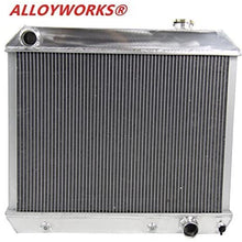 ALLOYWORKS 3 Row Full Aluminum Radiator For 1961-1966 Chevy C/K 10 20 30 Pickup/Pontiac Bonneville/Oldsmobile Dynamic l6 v8