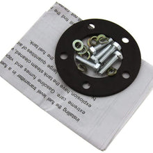 2 Inch (52mm) Digital LED Fuel Level Gauge Meter with Fuel Sensor E-1/2-F Pointer Electric Universal Car Pointer Meter Universal Fuel Gauge Automobile Boat