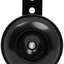 FEIPARTS Motorcycle Electric Horn 12V 105DB Round Horn Speaker with Bracket for Car Motorcycle Truck ATV Bike