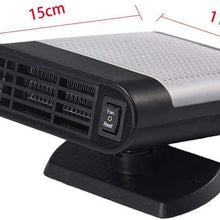 beezbom Portable Practical Button Control 360 Degrees Rotation Defrosting Car Heater Blower & Heater Fan