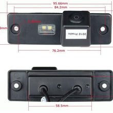 Backup Camera for Car, Waterproof Rear-View License Plate Rear Reverse Parking Camera for Toyota Asian Land Cruiser LC150 4Runner Fortuner Subaru SW4 Impreza WRX Sedan