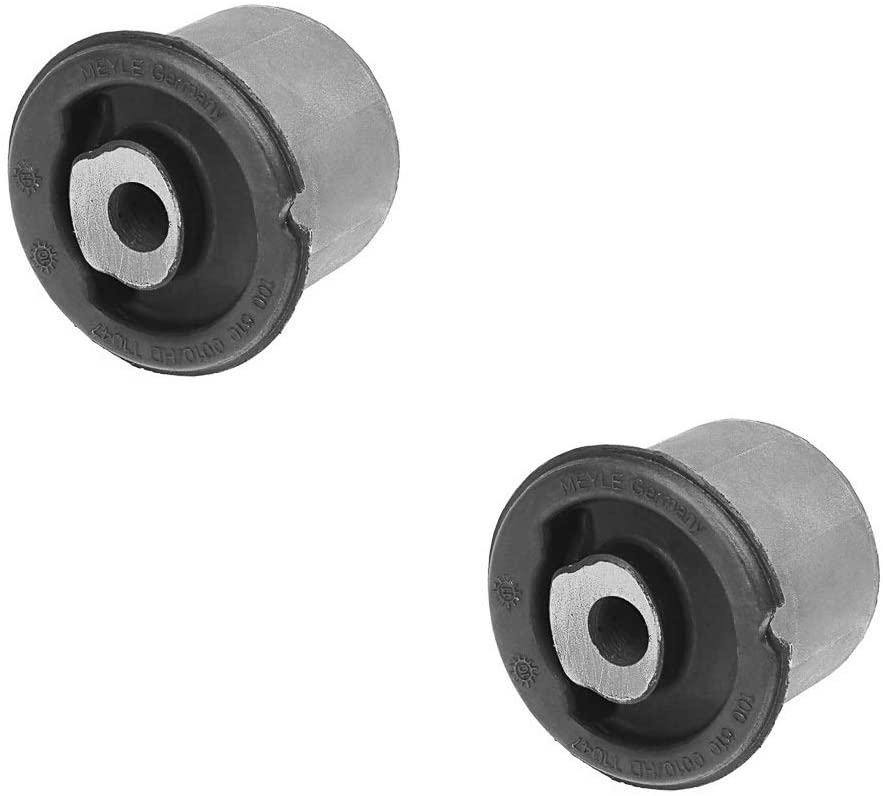Pair Set 2 Front Lower Rearward Control Arm Bushings Meyle HD For Cayenne Turbo